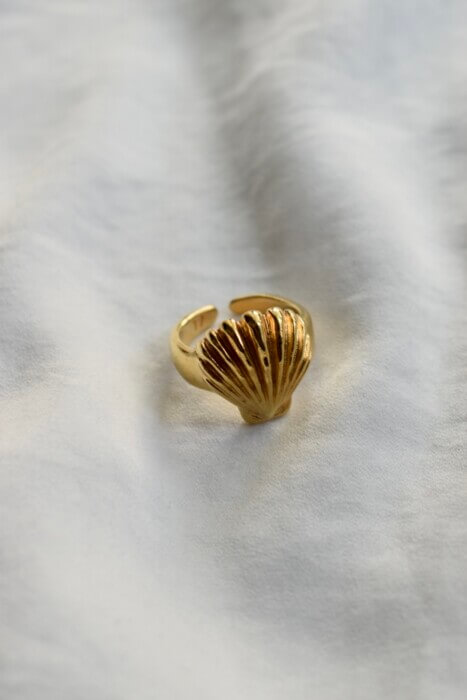 Δαχτυλίδι gold conch