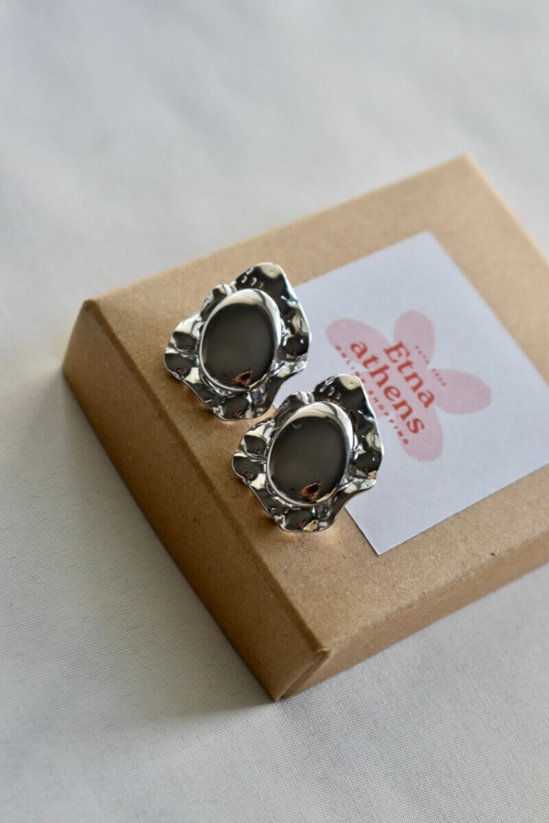 Σκουλαρίκια Estella silver