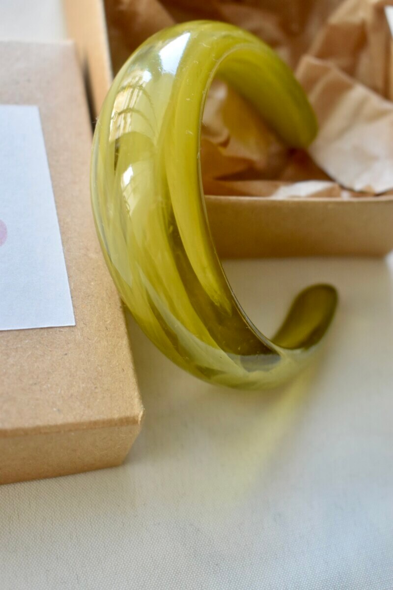 Βραχιόλι Carmelia olive green